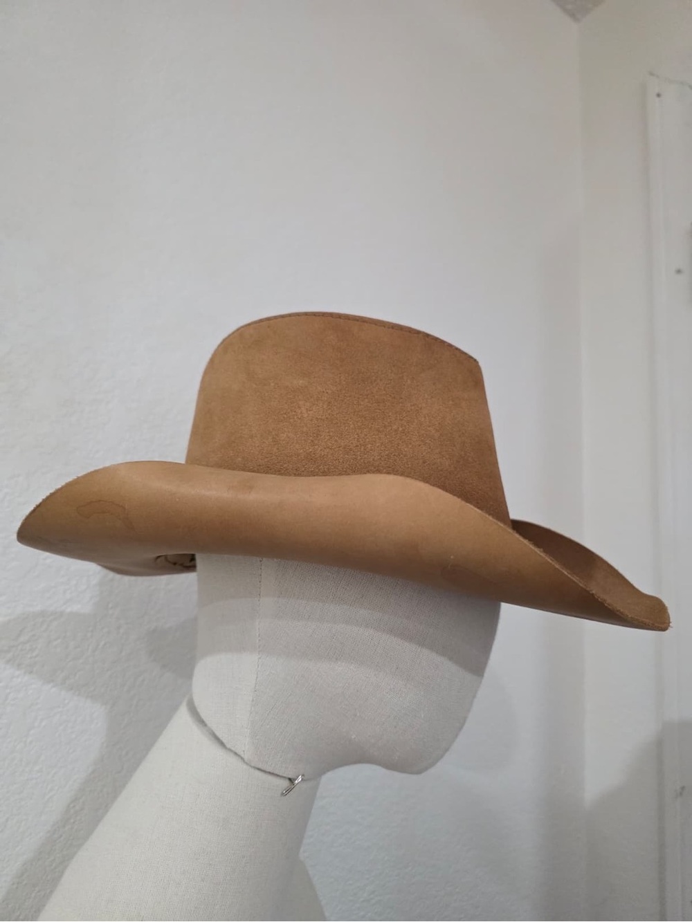 Vintage Head ‘n Home Comstock Leather Hat - Picture 3 of 11
